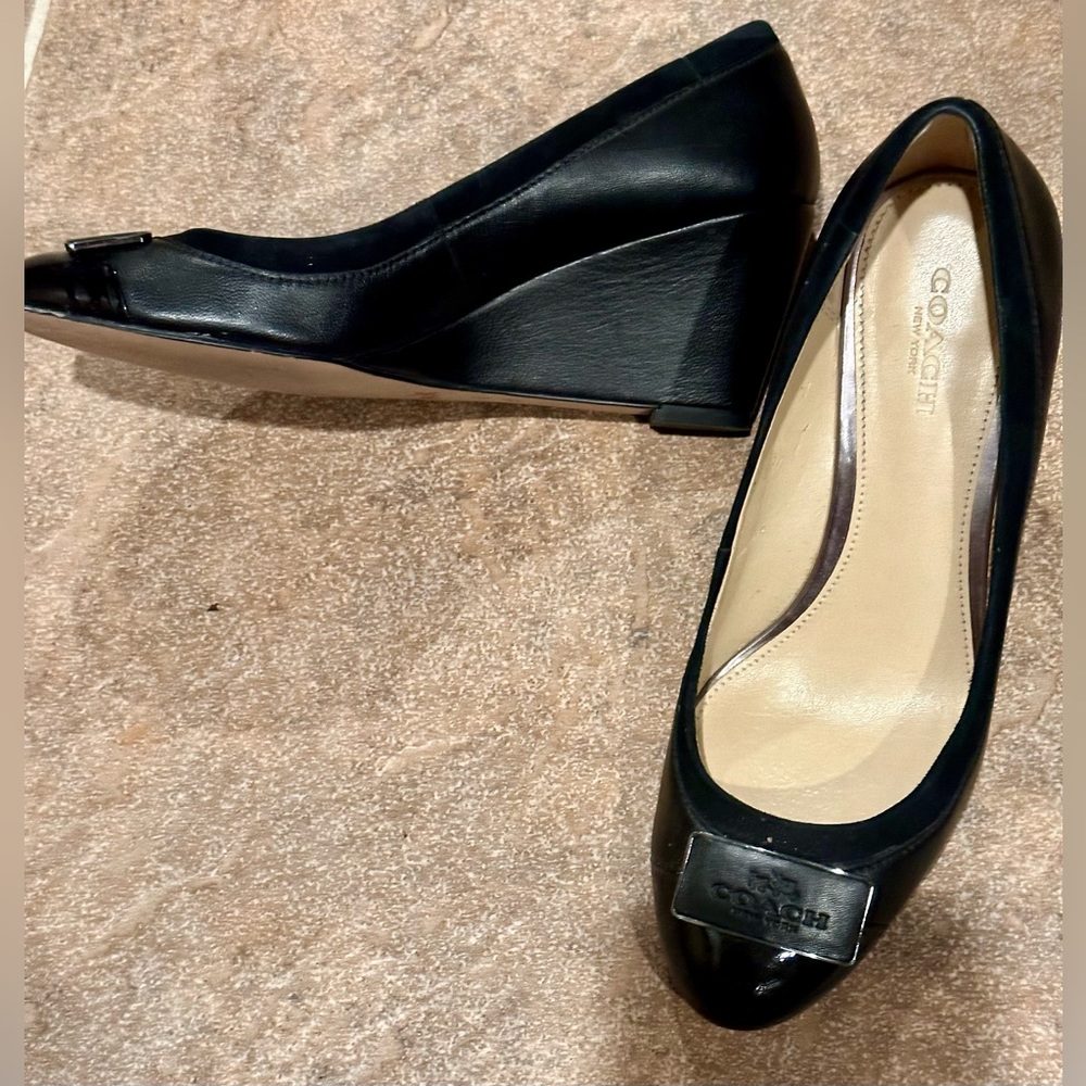 Authentic Coach Wedge Heels